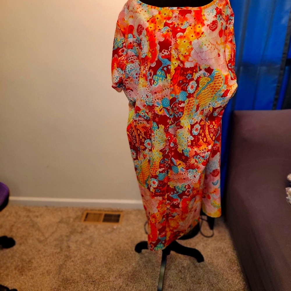 Kimono shirt Dress